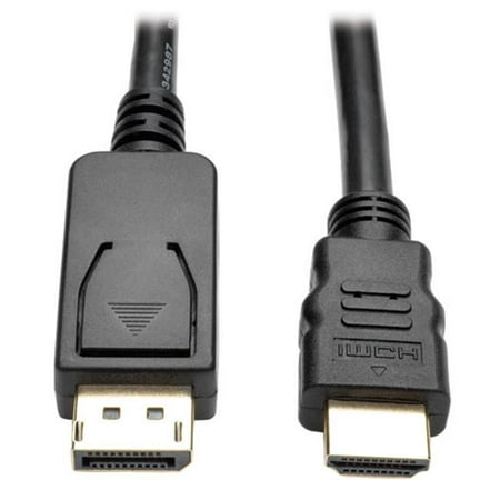Tripp Lite P582-003-V2 DisplayPort to HDMI Adapter Cable 3' Black