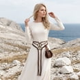 thumbnail image 2 of Alaiyaky Viking Costume Women, Renaissance Belt Pouch Set, Medieval Belt, Skirt Hike Halloween Cosplay Costume Accessorie, 2 of 8