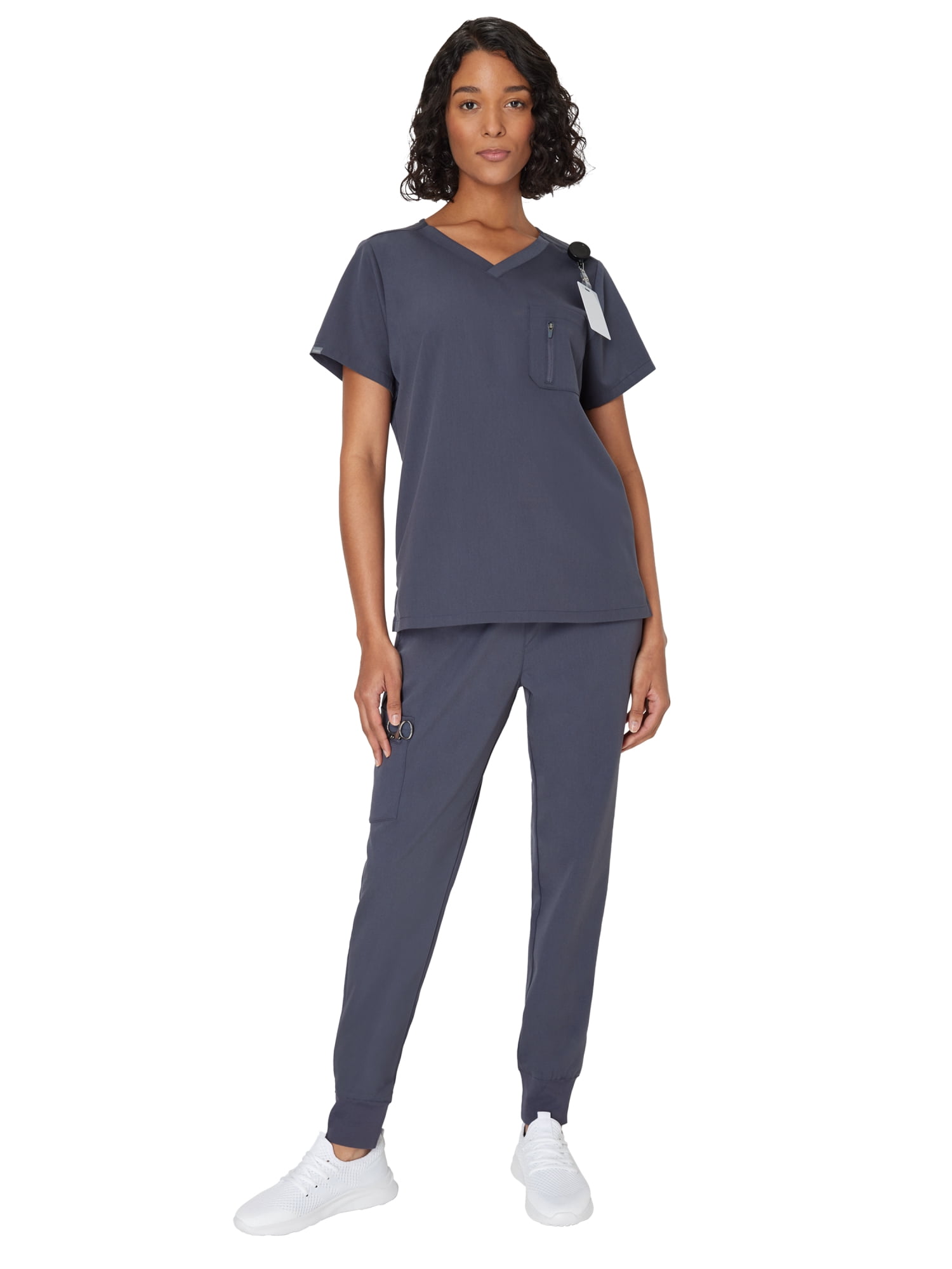 Hanes Women's Scrubs Drawstring Jogger Scrub Pants, Premium, Pockets, Sizes XS - 3XL
