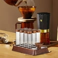 thumbnail image 6 of Esquirla Coffee Containers with Shelf, Coffee Glass Tubes with Wooden Stand, Coffee Bean Storage Tubes for Retail, Kitchen Countertop 12 Hole, 6 of 8