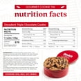 thumbnail image 6 of David's Cookies Jumbo Chunk Triple Chocolate Cookies Gift Tin, Fresh-Baked, 2 lb, 8 Count, 6 of 6