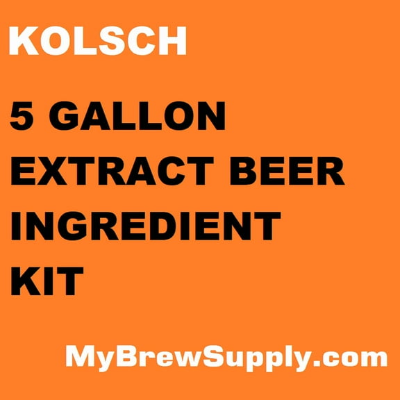 Kolsch 5 Gallon Homebrew Extract Ingredient Kit