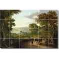 thumbnail image 1 of Ceramic Tile Mural-George Inness Country Painting 149. 36" w x 24" h using (24) 6 x 6 ceramic tiles, 1 of 3