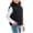 Black, variant on vokkrv Kids Solid Color Zip Up Sleeveless Jacket, Wind Resistant Warm Casual Outerwear, Fashion Daily Coat for Boys Girls Winter Outdoor Activities Black 11-12 Years