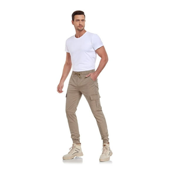 Men's Overalls Loose Cargo Pants Casual Simple Trousers