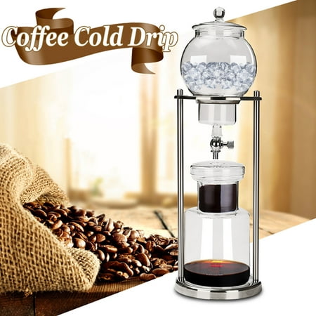 1000ml New Dutch Coffee Cold Drip Water Drip Coffee Maker Serve For 10 stainless steel teamaker Cups 18x6