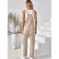 thumbnail image 5 of Loose Cami Jumpsuit, Solid Casual Jumpsuit For Summer & Spring, Women's Clothing, 5 of 20