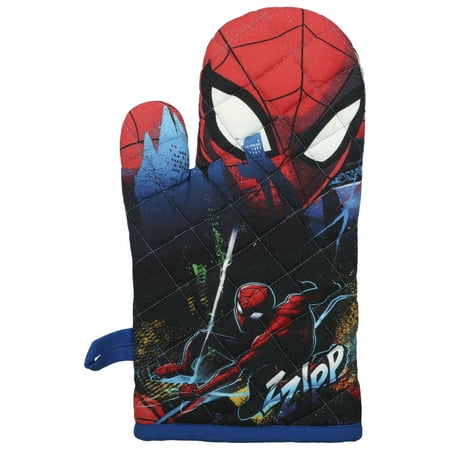 

Marvel Spider-Man Action Wall Dish Towel and Oven Mitt Set