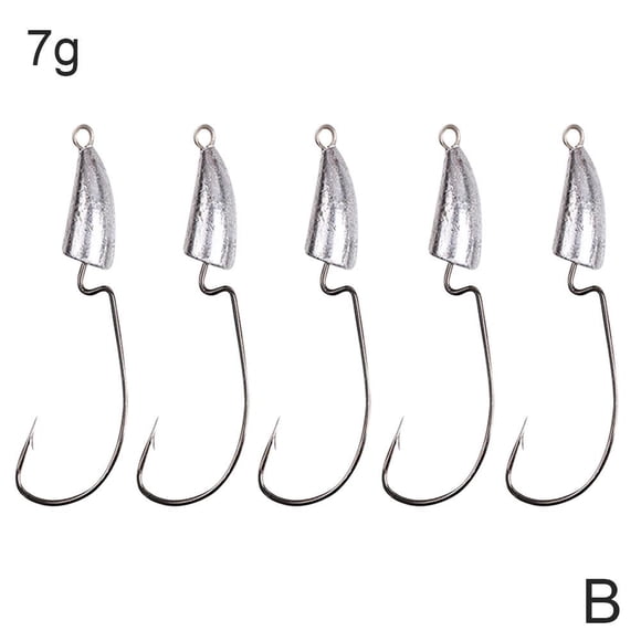 Fishhook Produit Fini Tête de Fil à Manivelle Anti-Accrochage Fond Leurre Obstacle Barbelé Acier au Carbone Groupe de Pêche Longue Distance