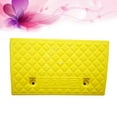 thumbnail image 1 of WRITWAA Curb Ramps for Sidewalks Triangular Wedge Yellow 1Pack for Car Truck Mobility Aid Users, 1 of 7