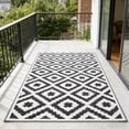 thumbnail image 3 of Outdoor Rug for Patio,Waterproof Reversible,Non-Slip Large Area Rug for Camping, RV, Deck, Balcony, Backyard, Multiple Sizes & Patterns, 3 of 5