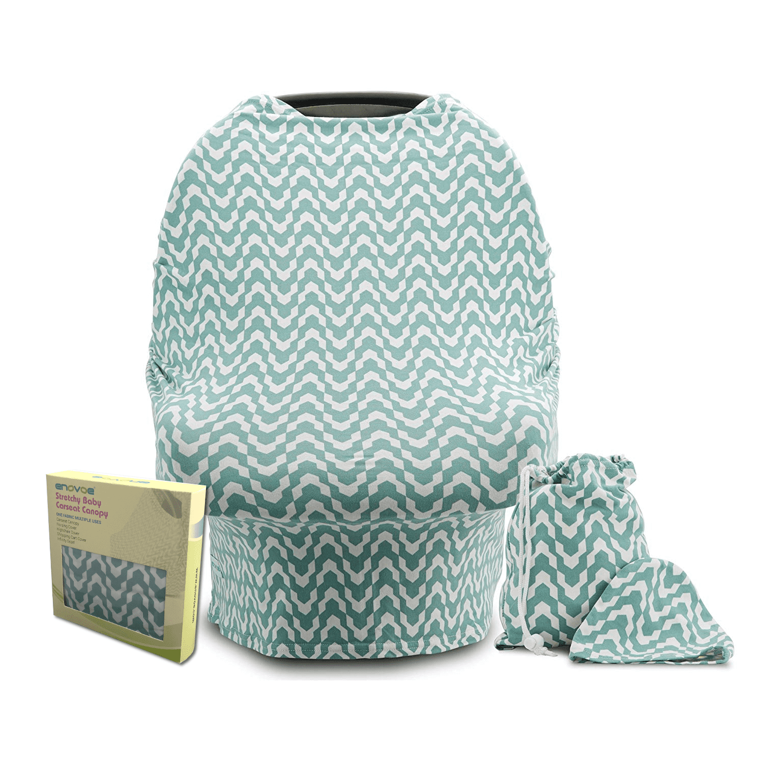 Car Seat Canopy With Two Free Bonuses Cat Cover For Infant Baby Also Functions As Nursing Tfeeding Moms