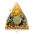 thumbnail image 2 of Cristales Resina epoxi Orgonita Pirámide Orgón Generador de energía Adornos curativos Likrtyny  Para estrenar, 2 of 6