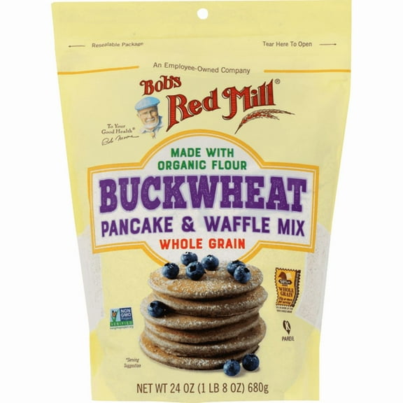 Bob's Red Mill Buckwheat Pancake & Waffle Mix 24 oz Pkg
