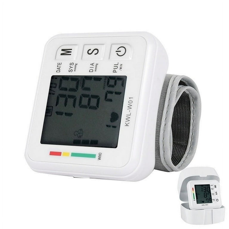 WIT-B300 Rechargeable Blood Pressure Monitor Sphygmomanometer Electronic BP  Cuff LCD Screen Upper Arm Heart Beat Monitor - AliExpress