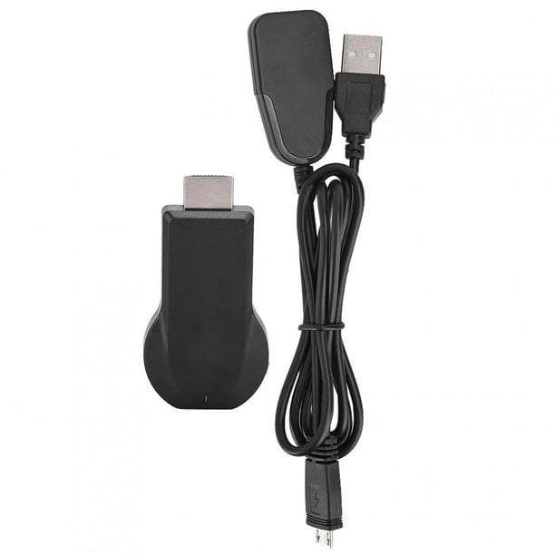 Pantalla inalámbrica de TV, WiFi HDMI TV Receptor de Pantalla inalámbrica Adaptador de dongle Soport Requiere Controlador, Módulo de Wi-Fi Incorporado, Spptty Como se muestra en la descripción