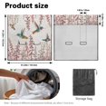 thumbnail image 7 of Xoenoiee Hummingbird Flower Pattern Rear Bench Car Seat Cover, Waterproof Back Seat Cover for Trucks Van SUV, Car Seat Protector for Kids Dogs, Automotive Car Accessories, 7 of 7