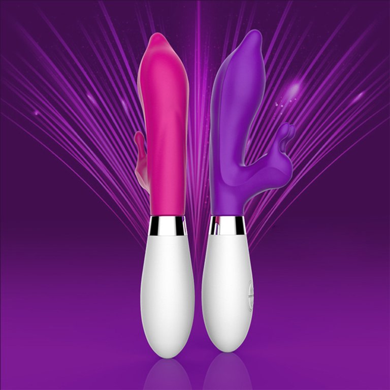 FashionMio Rabbit Vibrator Dildo Silicone Waterproof Clitoris Stimulator 10  Powerful Vibration Modes G Spot Massager Adult Sex Toy for Women 