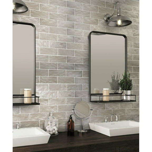 Apollo Tile   Green 2.5-in. x 8-in. Matte Glossy Ceramic Subway Mosaic Tile (5.38 Sq ft/case)