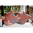 thumbnail image 4 of 18" x 18" Simply Daisy Bold Flowers Indoor/Outdoor Pillow, Bright Mauve Pink Qty 1, 4 of 6