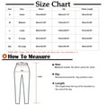 thumbnail image 3 of Lenpel Capri Pants for Women Elastic High Waisted Pull on Side Split Wide Leg Cropped Pants Dressy Casual Palazzo Capris, 3 of 7