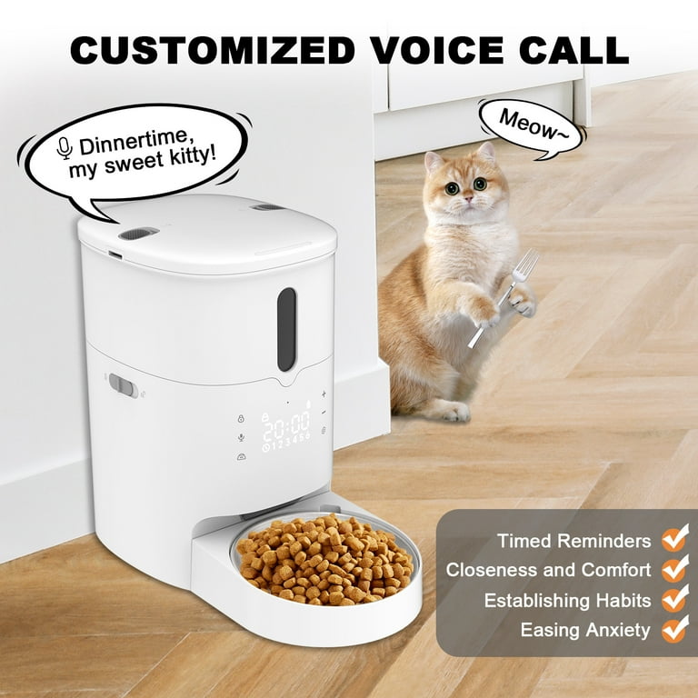 Interactive cat food dispenser 2025