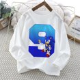 thumbnail image 3 of Nueva camiseta de manga larga para niños de Sonics, camiseta estampada con dibujos animados de cumpleaños número 1-10, camisetas deportivas casuales para niños, ropa de otoño para niños, 3 of 5