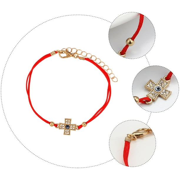 unbranded 1Ud De Aleación Creativa Para Mujer Con De Cruz Y Estilo Simple Multicolor