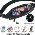 thumbnail image 4 of TENCE Waterproof Running Belt Phone Holder for Running Fanny Pack Waist Pouch Outdoor Camping Hiking Zip Bag, 4 of 4