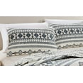 thumbnail image 3 of Chezmoi Collection Colby 2-Piece Western Geometric Print Microfiber Bedspread Quilt Set, 3 of 4