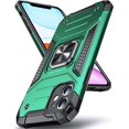 thumbnail image 1 of Anqrp Design for iPhone 11 Case, Military Grade Shockproof Protective Rugged Phone Case 360° Rotatable Metal Kickstand, 1 of 5