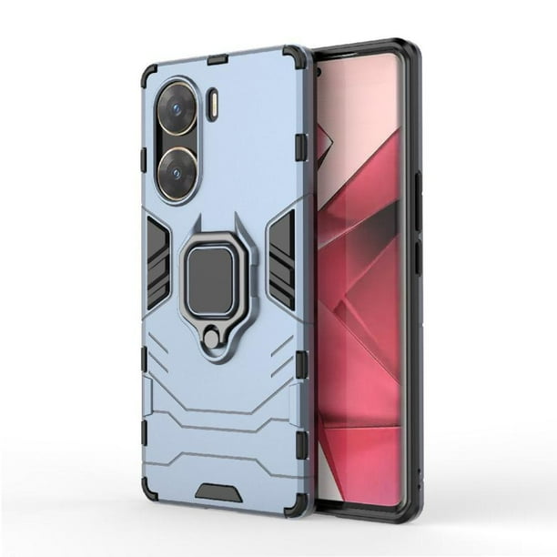 Funda para VIVO V29E 4G con Soporte Anillo Giratorio 360° y Protección Resistente a Golpes y Caídas