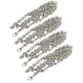 thumbnail image 1 of M Buder 4 Piezas Cadenas de Nieve Metálicas Antideslizantes para Llantas de Coche RC Crawler MN86 1/12, 1 of 7