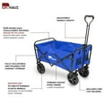 thumbnail image 3 of ForHauz Folding Collapsible Wagon Yard Cart for Utility, Beach, and Garden, 3 of 5