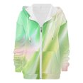 thumbnail image 5 of Bovemsi Sweatshirt for Women Zip Activewear Jacket Coat Printed Fall Outwear With Pockets Zip Up Hoodie, 5 of 7