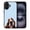 Basset Hound Dog, variant on WIRESTER Shockproof Soft Rubber Cover Case for Apple iPhone 16 Plus 6.7" 2024, Blue Owl On Light Blue Background