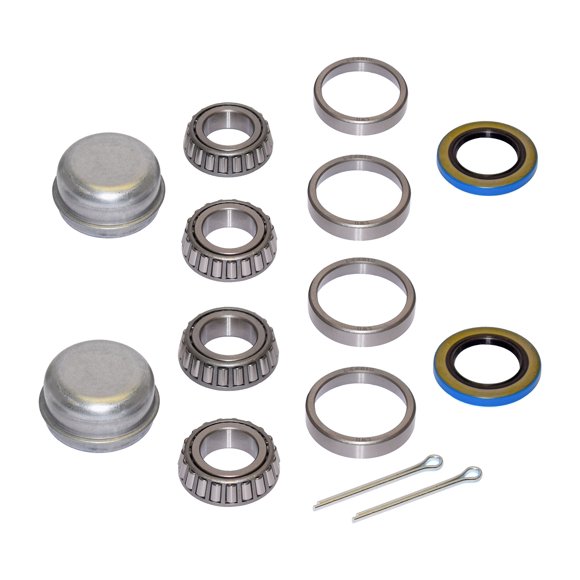 Paire de Kits de Réparation de Roulements de Remorque pour Brochettes Droites de 1-1/16 Pouces