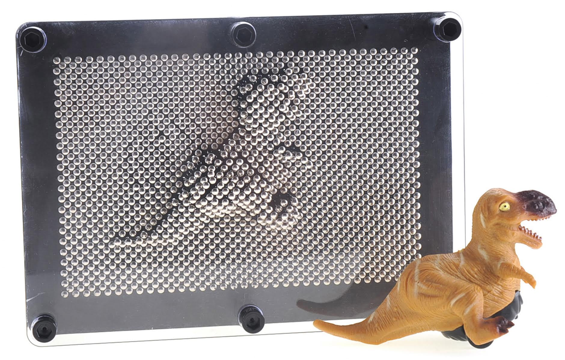Board No More! 3D Pin Art Impression Board - Metallic