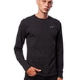 thumbnail image 2 of Alpinestars Gravel Henley Mens Long Sleeve T-Shirt Black XXL, 2 of 3