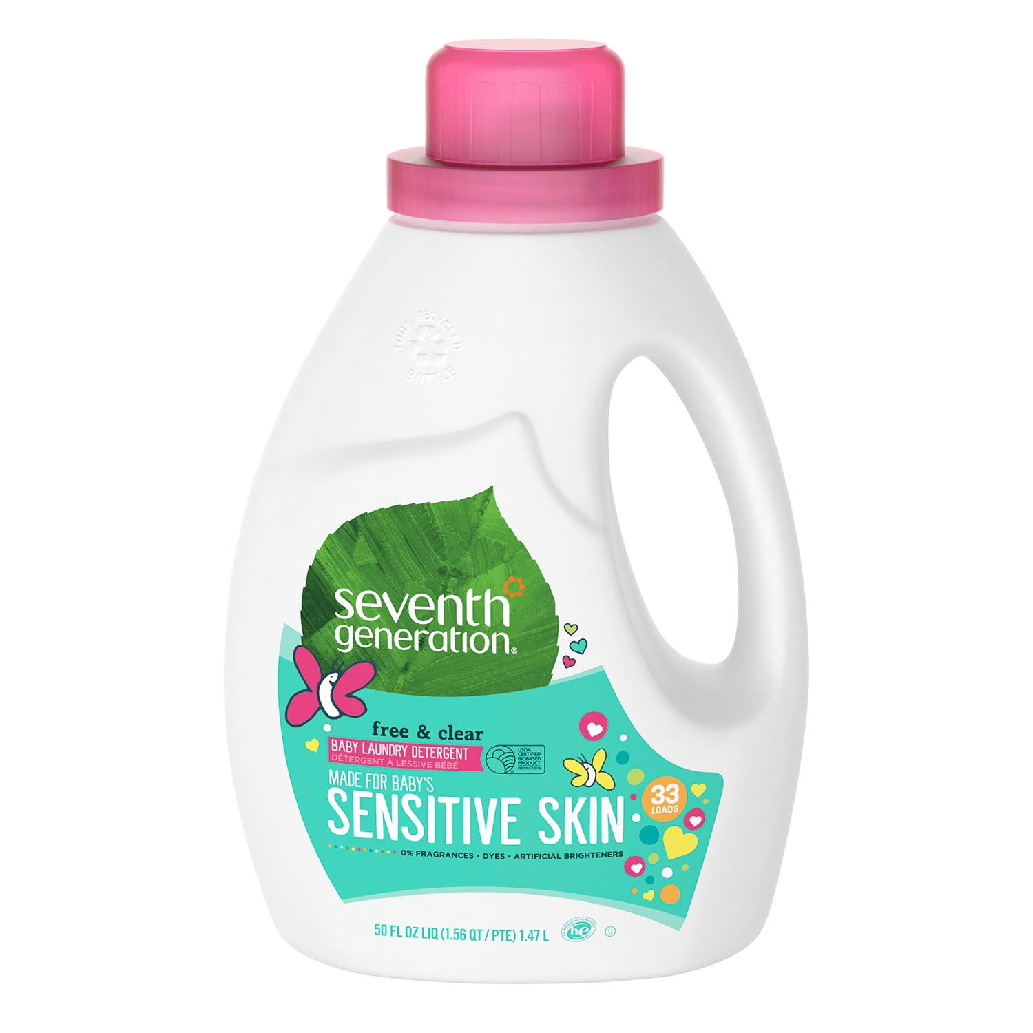 Seventh Generation Baby Natural Laundry Detergent (50 fl. oz