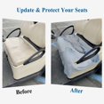 thumbnail image 6 of Marble Blue Golf Cart Seat Covers, Modern Abstract Ink Painting Luxury Golf Cart Seat Towel Cover for 2/4 Seater Bench Seats, Breathable Washable Dust & Sun Protection Seats Blanket 51''x31'', 6 of 9