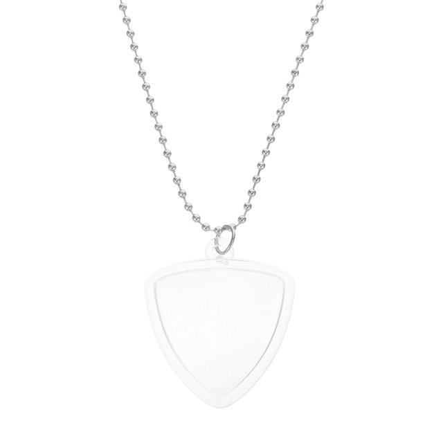 unbranded Porta Plectros Para Guitarristas Con Collar Transparente Para Fácil Identificación Y Seguridad