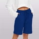 thumbnail image 1 of MKLEKYY Pantalones Cortos Deportivos Para Mujer, Informales, Para Correr, Entrenamiento, Cintura Elástica, Para Yoga, Con Bolsillos, 1 of 4
