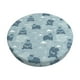 thumbnail image 1 of Balery Cute Hippopotamus Fundas de asiento para taburete de bar redondo de tela de terciopelo ajustables que protegen de arañazos y manchas para sillas de 14 a 17 pulgadas.-12 inch, 1 of 7
