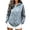 Light Blue, variant on Women's Leopard Print Zip Up Long Sleeve Hoodie Oversized Casual Pullover With Pockets, Versatile Hooded Sweatshirt For Everyday Wear