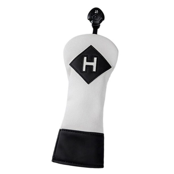 Funda para cabeza de palo de golf, funda para cabeza de driver, funda de cuero PU para driver de calle, impermeable 23x10.5cm