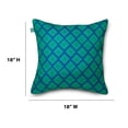 thumbnail image 2 of Duck Covers® Water-Resistant Accent Pillows, 18 x 18 Inch, 2 Pack, Topaz Mosaic, 2 of 3