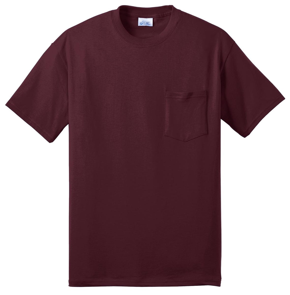 Port &amp; Company Men&amp;#39;s Big And Tall Soft Pocket T-Shirt