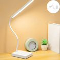 thumbnail image 1 of Feltree Charging Desk Lamp with Phone Holder and Eye Protection Design, Three Brightness Levels for Reading and Working, Rechargeable USB LED Gooseneck Light for Students Office, 1 of 7