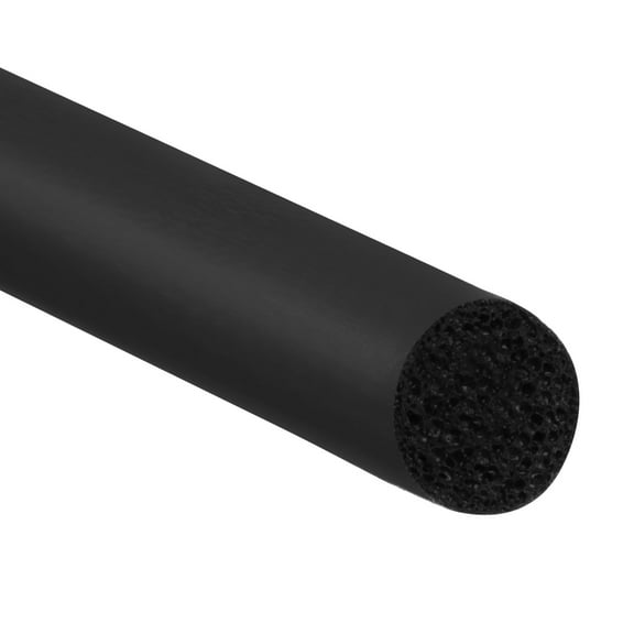 Uxcell 3/16 Inch x 26.2 Feet Backer Rod, Foam Rope Caulk Crack Joint Filler Roll Seal Weather Strip for Home Construction, Black